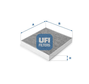 Filtr, vzduch v interiéru UFI 54.150.00