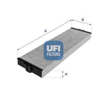 Filtr, vzduch v interiéru UFI 54.151.00