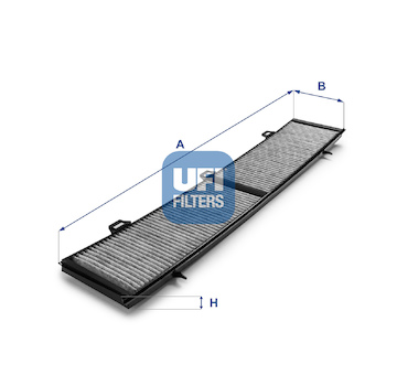 Filtr, vzduch v interiéru UFI 54.154.00