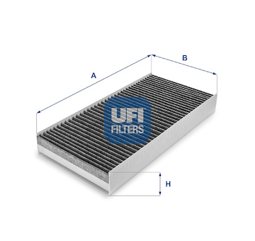 Filtr, vzduch v interiéru UFI 54.160.00