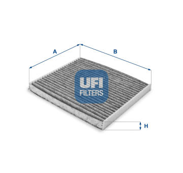 Filtr, vzduch v interiéru UFI 54.162.00