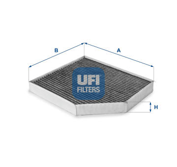 Filtr, vzduch v interiéru UFI 54.168.00