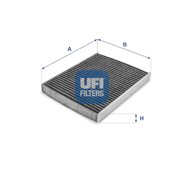 Filtr, vzduch v interiéru UFI 54.170.00