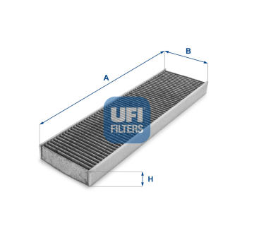 Filtr, vzduch v interiéru UFI 54.175.00