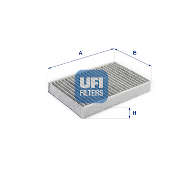 Filtr, vzduch v interiéru UFI 54.196.00