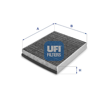 Filtr, vzduch v interiéru UFI 54.218.00