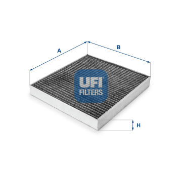 Filtr, vzduch v interiéru UFI 54.219.00