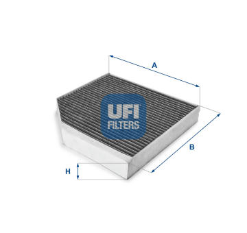 Filtr, vzduch v interiéru UFI 54.222.00