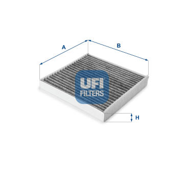 Filtr, vzduch v interiéru UFI 54.223.00