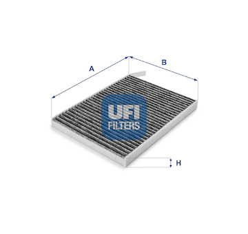 Filtr, vzduch v interiéru UFI 54.233.00