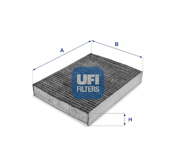 Filtr, vzduch v interiéru UFI 54.234.00