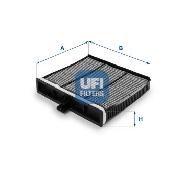 Filtr, vzduch v interiéru UFI 54.237.00