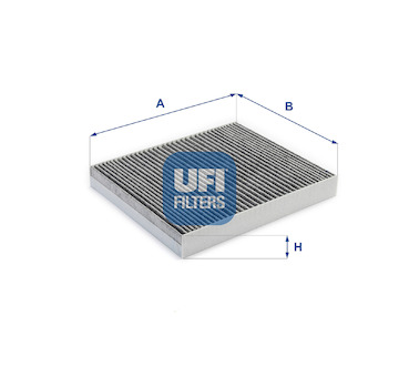 Filtr, vzduch v interiéru UFI 54.238.00