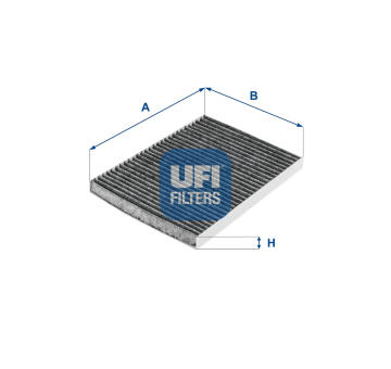 Filtr, vzduch v interiéru UFI 54.239.00