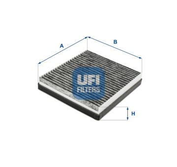 Filtr, vzduch v interiéru UFI 54.247.00