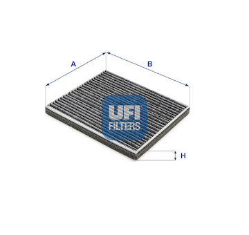 Filtr, vzduch v interiéru UFI 54.264.00