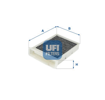 Filtr, vzduch v interiéru UFI 54.265.00