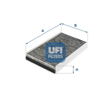 Filtr, vzduch v interiéru UFI 54.267.00