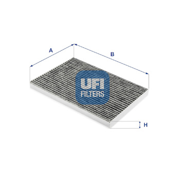 Filtr, vzduch v interiéru UFI 54.268.00