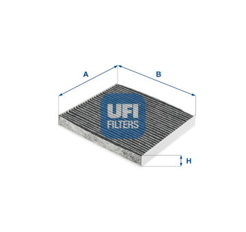 Filtr, vzduch v interiéru UFI 54.271.00