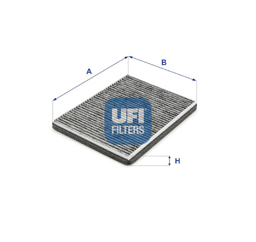 Filtr, vzduch v interiéru UFI 54.272.00