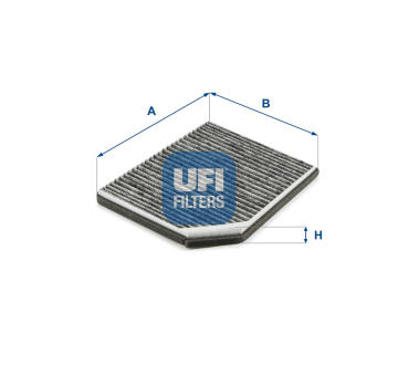 Filtr, vzduch v interiéru UFI 54.280.00