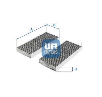 Filtr, vzduch v interiéru UFI 54.287.00