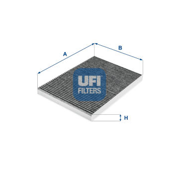 Filtr, vzduch v interiéru UFI 54.295.00