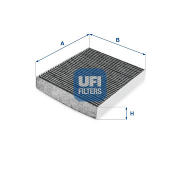 Filter vnútorného priestoru UFI 54.296.00