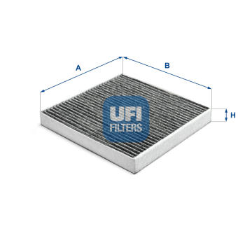 Filtr, vzduch v interiéru UFI 54.318.00