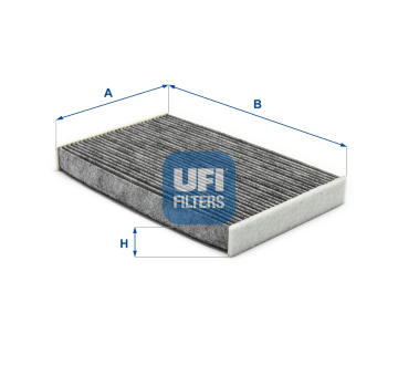 Filtr, vzduch v interiéru UFI 54.319.00