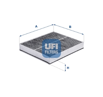 Filtr, vzduch v interiéru UFI 54.320.00