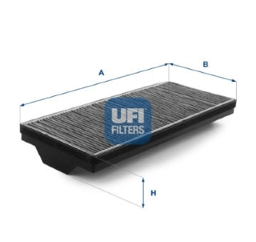 Filtr, vzduch v interiéru UFI 54.345.00