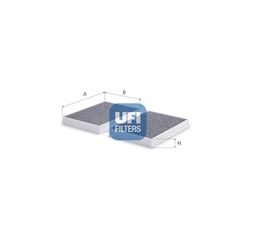 Filtr, vzduch v interiéru UFI 54.370.00