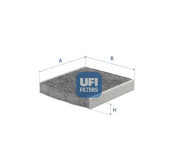 Filtr, vzduch v interiéru UFI 54.429.00