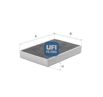 Filtr, vzduch v interiéru UFI 54.430.00