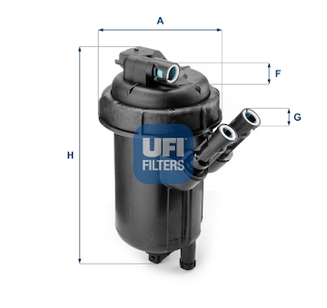 Palivový filter UFI 55.114.00