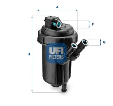 Palivový filtr UFI 55.116.00