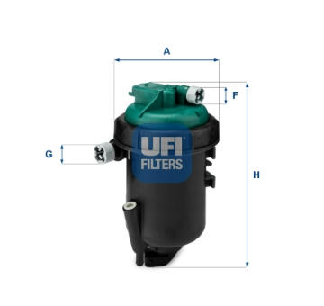 Palivový filtr UFI 55.181.00