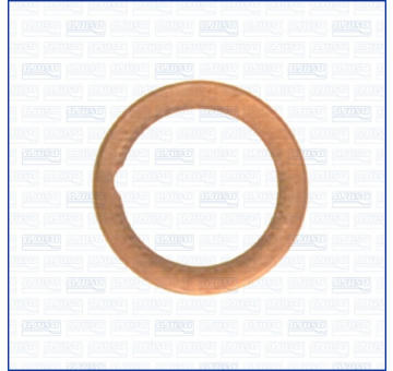 Těsnicí kroužek, olejová vypouštěcí zátka AJUSA 01149100
