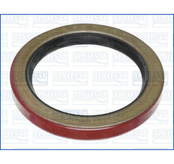 Těsnicí kroužek hřídele, klikový hřídel AJUSA 15030300