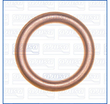 Těsnicí kroužek, olejová vypouštěcí zátka AJUSA 18000900