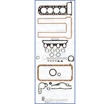Kompletní sada těsnění, motor AJUSA 50116200