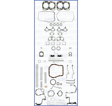 Kompletní sada těsnění, motor AJUSA 50165200