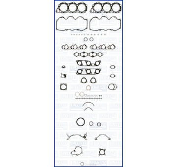 Kompletní sada těsnění, motor AJUSA 50166700