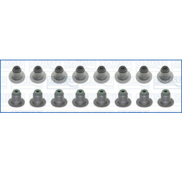 Sada těsnění, dřík ventilu AJUSA 57079500
