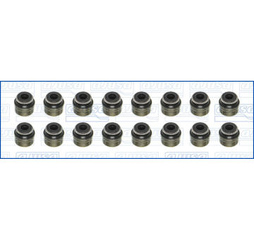 Sada těsnění, dřík ventilu AJUSA 57088700