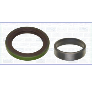 Těsnicí kroužek hřídele, klikový hřídel AJUSA 61000200