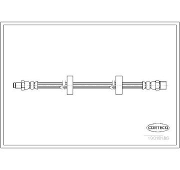 Brzdová hadica CORTECO 19018186