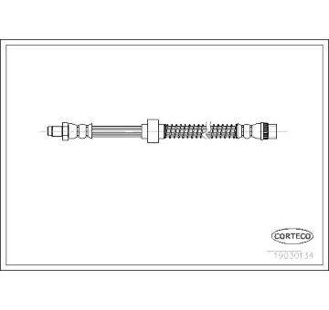 Brzdová hadica CORTECO 19030134
